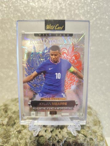 2026 Wild Card Road to Glory Kylian Mbappé Enige, Nieuw