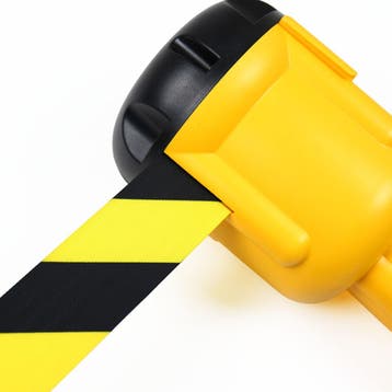 Spoel met afzetlint voor verkeerskegel  -  Wit & Rood  -  3, Verzenden