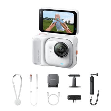 Insta360 Go Ultra Creator bundle (Artic White), Ophalen of Verzenden, Nieuw, Overige merken