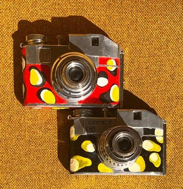 Bencini 2x Comet - Custom Pop Art / Analoge camera, Nieuw