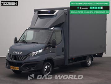 Iveco Daily 35C18 3.0L Automaat Koelwagen 3,5t Trekhaak Carr, Automaat, Stof, Gebruikt, Euro 6