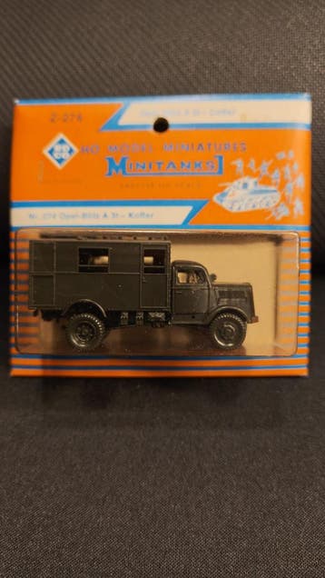 roco minitanks Z-274 - Opel Blitz A #t coffer, Overige merken, Gelijkstroom, Verzenden, Overige typen