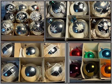 Kerstballen (36) - Glas, Nieuw