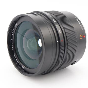 10% korting | Panasonic Leica DG Summilux 12mm f/1.4, Verzenden, Gebruikt
