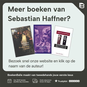 Verhaal van een Duitser - Sebastian Haffner 9789054665793, Boeken, Verzenden, Gelezen, Sebastian Haffner