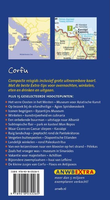 Corfu / ANWB Extra 9789018032265 Klaus Botig, Verzenden, Gelezen, Klaus Botig