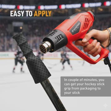 Hittekrimpbare Grip voor Hockey Sticks - Antislip & Duurzaam, Verzenden, Nieuw