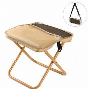 Norländer Stoel Tas Opvouwbaar 2-in-1 - Beige, Verzenden, Nieuw
