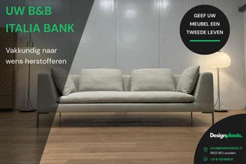 BB Italia Bank Herstofferen, Huis en Inrichting, Banken | Bankstellen, Ophalen, Nieuw, Stof, Design on Stock Minotti B&B Italia Gelderland Leolux