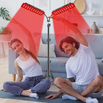 Dubbele LED Roodlichttherapie Lamp met Infrarood voor Pijnve, Verzenden, Nieuw