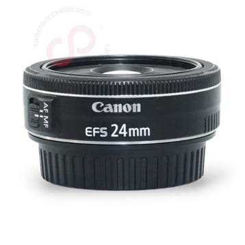 Canon 24mm 2.8 STM EF-S nr. 1758, Ophalen of Verzenden, Zo goed als nieuw