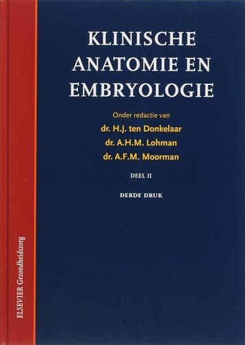 Klinische anatomie en embryologie 2 - H.J. ten Donkelaar, Verzenden, Gelezen, H.J. ten Donkelaar