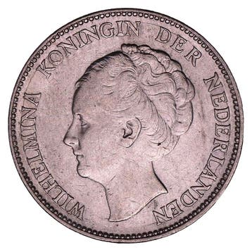 1 Gulden 1922-1931 Wilhelmina ZFr+, Verzenden
