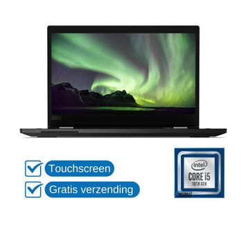 Lenovo ThinkPad L13 Yoga i5-10210U 8GB 256GB NVMe Touch, Computers en Software, Windows Laptops, Gebruikt, Qwerty, 8 GB, Minder dan 2 Ghz