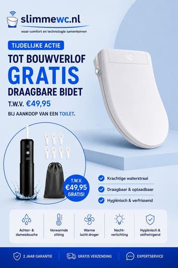 Toiletzitting Topversie | Japanse Douche WC | Bidet |, Doe-het-zelf en Verbouw, Sanitair, Verzenden, Nieuw, Overige typen