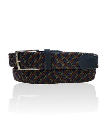 Mooie Elastische riem Olive groen, bruin, blauw Aanbieding!, Kleding | Heren, Nieuw, Riem of Ceintuur