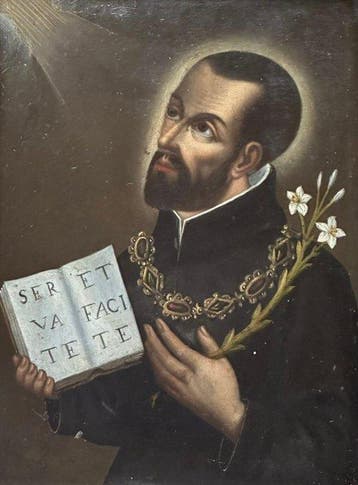 Italiaanse school (XVII) - San Francesco Caracciolo