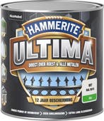 Hammerite Ultima Metaallak Mat Wit Ral 9016 750 ml, Ophalen of Verzenden, Nieuw
