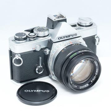Olympus OM-1N + G.Zuiko Auto-S 50mm f/1.4 Analoge camera, Audio, Tv en Foto, Fotocamera's Analoog, Nieuw