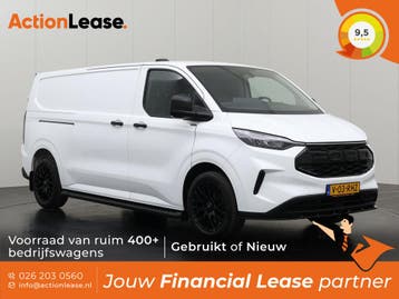 Ford Transit Custom Bestelbus L2 H1 2024 Diesel, Zwart, Wit, Nieuw, Transit
