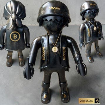 Artiluxx - XXL playmobil Bitcoin Celebration