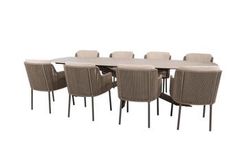 4 Seasons Outdoor Bernini tuinset terre met Prado tafel met, Tuin en Terras, Ophalen of Verzenden, Nieuw