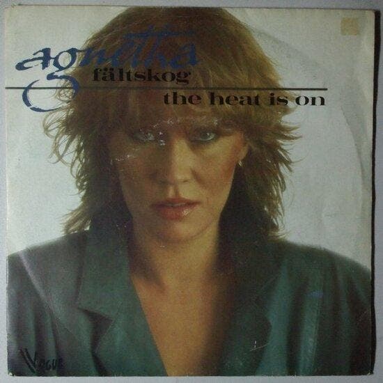 Agnetha Fältskog - The heat is on - Single, Cd's en Dvd's, Vinyl Singles, Verzenden
