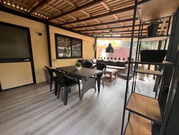 5 persoons chalet met airco in Porlezza, Luganomeer Italië, Dorp, 2 slaapkamers, Lombardije en Merengebied, Aan meer of rivier
