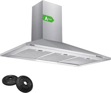 Afzuigkap Piramide 90cm | Retourdeal | Laatste Stuk!, Witgoed en Apparatuur, Afzuigkappen, Wandschouwkap, Nieuw, Ophalen of Verzenden