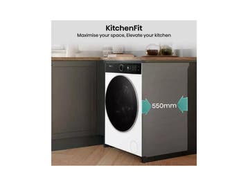 Hisense WD5I1045BWQ - Was-droogcombinatie - 10,5 kg Wassen -, Verzenden, Zo goed als nieuw