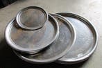Serveerschotel van staal in diameters van ø37cm