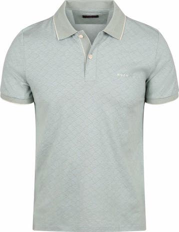 NZA Polo Goora Jacquard Mist Groen maat 3XL Heren, New Zealand Auckland, Verzenden, Nieuw, Overige maten