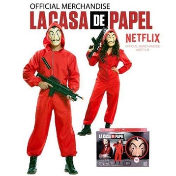 La Casa De Papel kostuum - Luxe, Verzenden, Nieuw, Feestartikel
