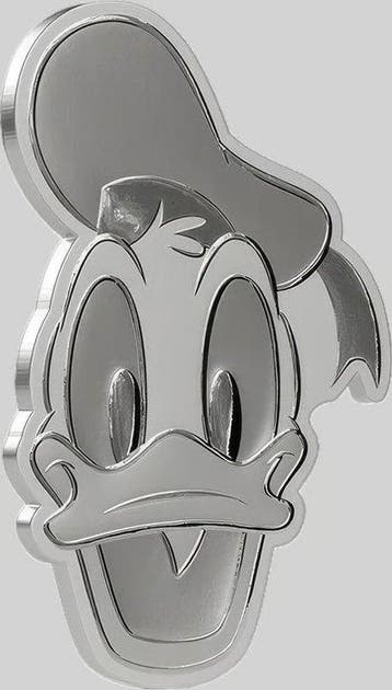 Niue. Silver medal 2026 Disney Iconic Expressions – Donald