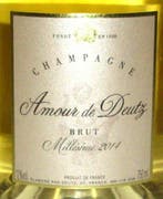 2014 Deutz, Amour de Deutz - Champagne Brut - 1 Fles (0,75, Nieuw