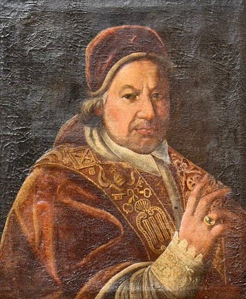 Italiaanse school (XVIII) - Papa Benedetto XIV (al secolo