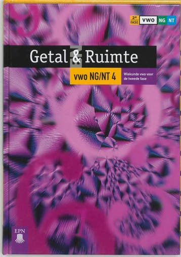 Getal & ruimte Vwo NG/NT 4 Leerlingenboek - R.A.J. Vuijk, Verzenden, Gelezen, R.A.J. Vuijk