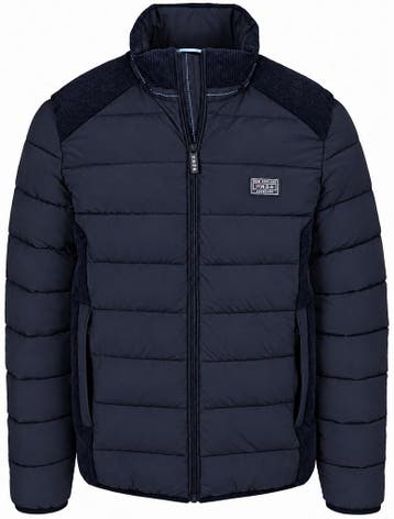 NZA Jas Padded Oxford Navy maat XL Heren, New Zealand Auckland, Verzenden, Blauw, Maat 56/58 (XL)