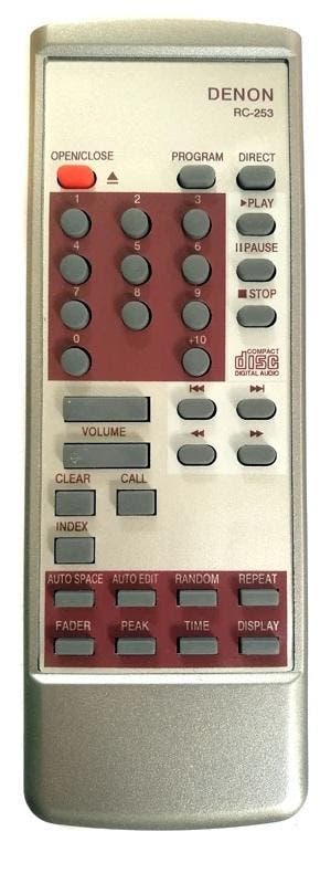 Afstandsbediening Denon rc-253, Audio, Tv en Foto, Afstandsbedieningen, Origineel, Nieuw, Ophalen of Verzenden