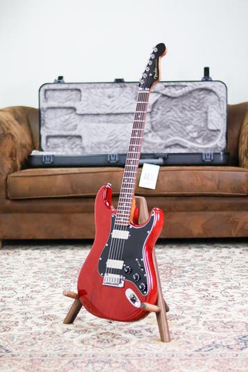 Fender American Pro II Stratocaster HH | Crimson Transparant, Muziek en Instrumenten, Snaarinstrumenten | Gitaren | Elektrisch