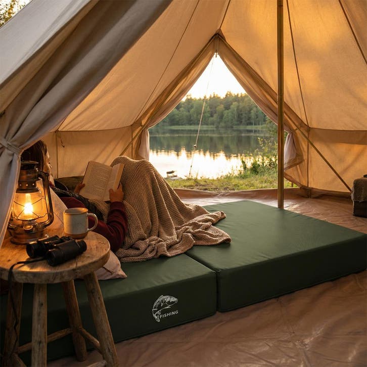 Matras Camping 200x80cm | Compact | OP=OP!, Caravans en Kamperen, Slaapmatten, Nieuw, 1-persoons, Ophalen of Verzenden