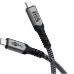 Lenovo tablet oplaadkabel | USB C  USB C | Goobay | 1.5, Verzenden, Nieuw