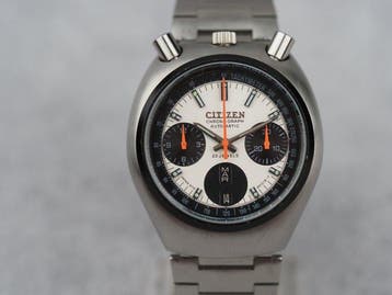 Citizen - Bullhead Chronograph Automatic - Zonder, Sieraden, Tassen en Uiterlijk, Horloges | Heren, Nieuw