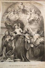 Anthony Van Dyck (1599-1641), afte - Le Ravissement de St.