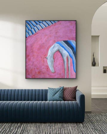 Tam Monteiro (1982) - Silver Mare - XL, Antiek en Kunst