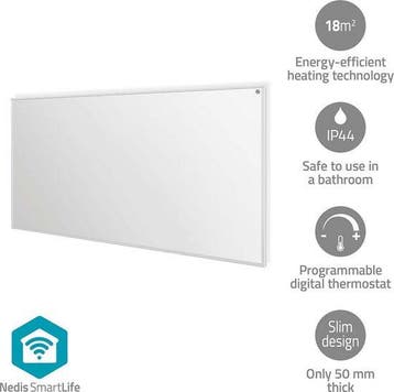 Convectorkachel - Elektrisch - Kachel - Heater - Verwarming, Doe-het-zelf en Verbouw, Verzenden, Zo goed als nieuw