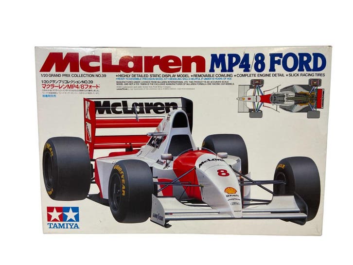 McLaren Ford MP4/8, Hobby en Vrije tijd, Modelbouw | Auto's en Voertuigen, Verzenden