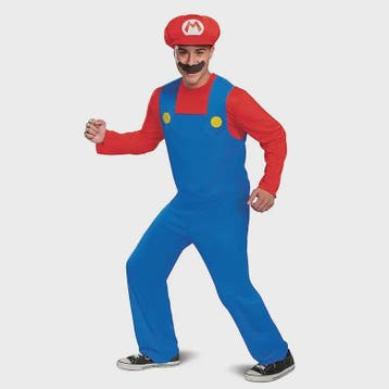 Super Brothers Kostuum - Unisex Mario & Luigi Verkleedset vo, Verzenden, Nieuw
