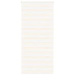vidaXL Zebra Blind 105x230cm stofbreedte 100,9cm polyester, Verzenden, Nieuw, Beige