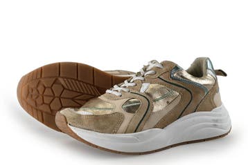 Omoda Sneakers in maat 38 Goud, Kleding | Dames, Schoenen, Overige kleuren, Verzenden, Omoda, Sneakers of Gympen